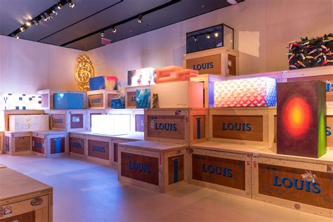 louis vuitton trunk exhibition|Louis Vuitton wardrobe trunk.